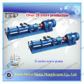 Hydraulic portable sewage screw pump